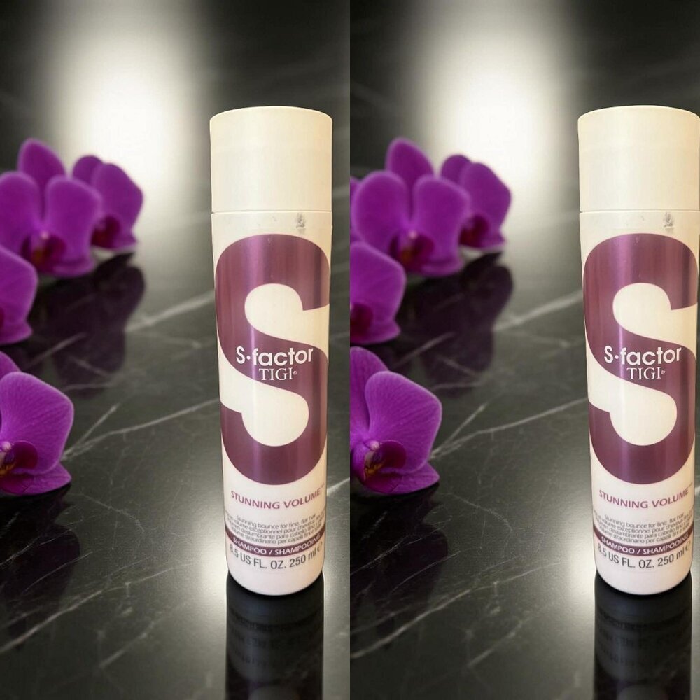 S- factor TIGI Stunning Volume Shampoo 8.5 oz_ 2 units